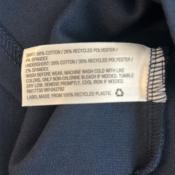 Cat & Jack Navy Blue (Set of 3) Pull On Style Stretch Uniform Skort L(10/12) - Picture 11 of 11